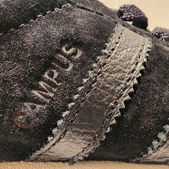 Adidas Campus 'Core black solar yellow' mens sz 12 sneaker NEW - Picture 12 of 12